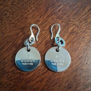 Gucci Gold Disc Earrings